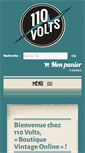 Mobile Screenshot of 110volts.net