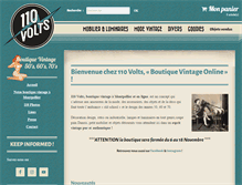 Tablet Screenshot of 110volts.net
